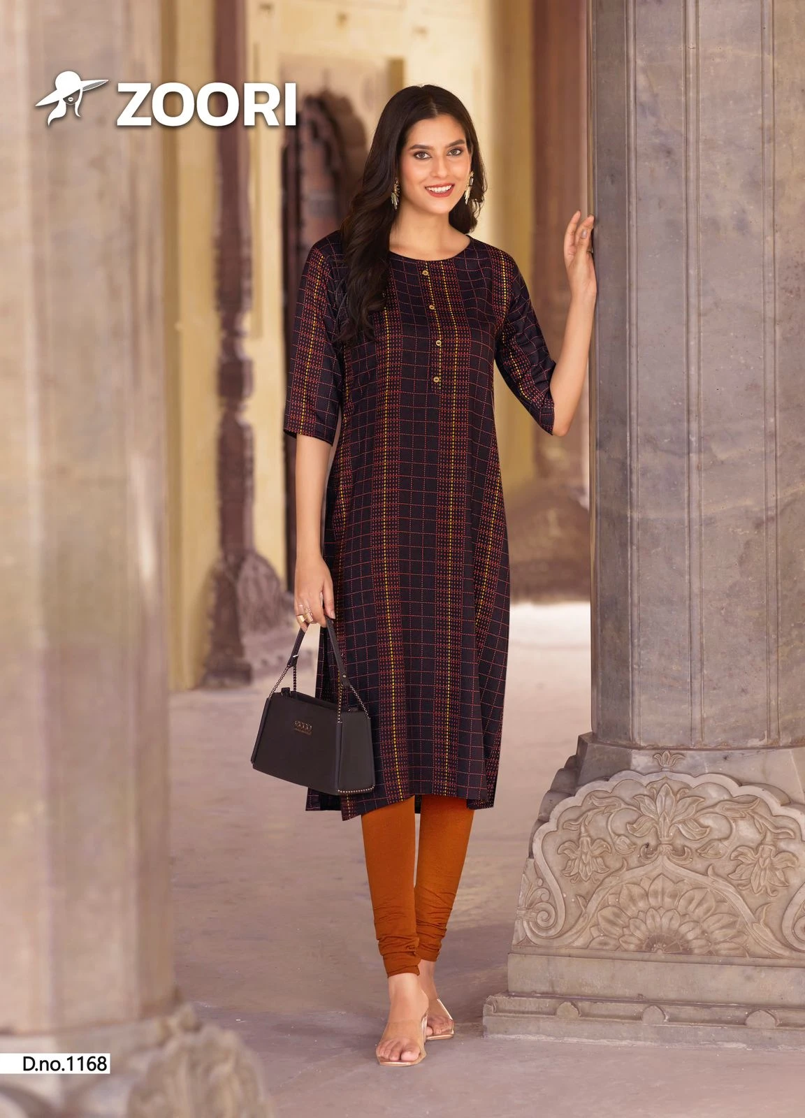 Zoori Akshara Vol 28 Rayon Print Wholesale Fancy Kurtis Catalog — Wholesale Kurtis, MPA wholesale from Surat - Gallery Image 6